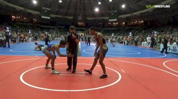 132 lbs 2nd Place - Matthan Mason, Tulsa Blue-t Panthers vs Nathan Harjo, Ironman Wrestling