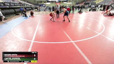 285 lbs Round 4 - Hayden Smith, Maurer Coughlin Wrestling Club vs Carter Johnson, Gorilla Wrestling Club Inc