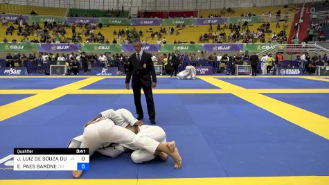 JORGE LUIZ DE SOUZA DUARTE JUNIO vs EDUARDO PAES BARONE 2024 Brasileiro Jiu-Jitsu IBJJF