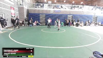 70 lbs Quarterfinal - Makaio Kehoe, Lil Mavs vs Mackinley Jones, Small Town Wrestling