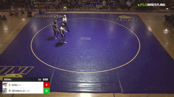 285 lbs Carter Isley , UNI vs Robert Winters Jr., UNC