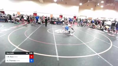 51 kg Rnd Of 16 - Mikey Ruiz, Omada Kitrinos Wrestling Club vs Aydan Thomas, Cowboy Wrestling Club