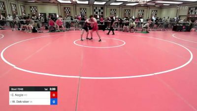 132 lbs Final - Carter Nogle, Md vs William Dekraker, Va