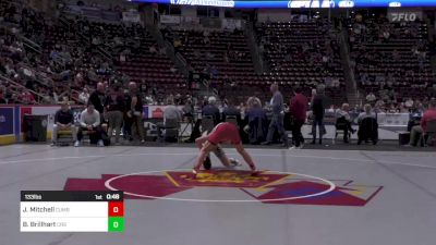 133 lbs Cons Round 2 - Jake Mitchell, Cumberland Valley vs Ben Brillhart, Council Rock S