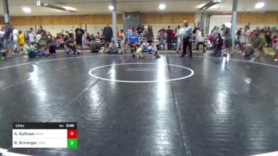 52 lbs Consi Of 8 #2 - Keegan Sullivan, Barnesville vs Rafe Brininger, Jersey Shore