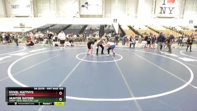 Cons. Semi - Mykel Matthys, Club Not Listed vs Hunter Rayder, Sandy Creek Wrestling Club