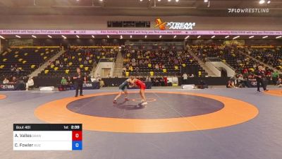 50 kg Round Of 16 - Arelys Valles, Grand View Wrestling Club vs Charlotte Fowler, River Valley Wrestling Club