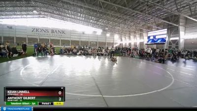 71 lbs Round 1 (4 Team) - Keian Linnell, Utah Gold vs Anthony Gilbert, Bear Cave