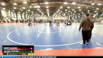88 lbs Rd# 1 9:00am Friday - Sammy Sanchez, California National Team vs Michael Santoro, M2TC Red