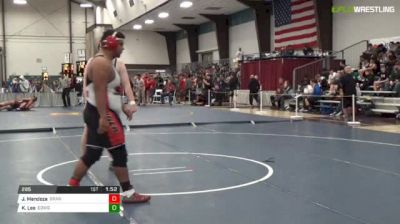 285 lbs Round of 32 - Jose Mendoza, Granger vs Kemper Lee, Edmonds-Woodway