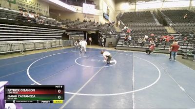 288 lbs Cons. Round 6 - Isaiah Castaneda, Westlake vs Patrick O`Banion, Lone Peak