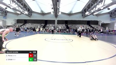 73 lbs Rr Rnd 1 - Zachary Paris, Doughboys vs Jaden Uhde, Revival Green