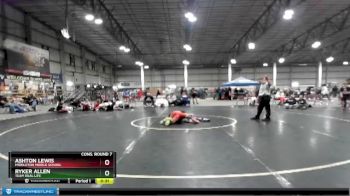 100 lbs Cons. Round 7 - Ashton Lewis, Middleton Middle School vs Ryker Allen, Team Real Life