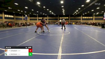 285 lbs Rd Of 32 - Taye Ghadiali, Campbell vs Jake Andrews, Cal State Bakersfield