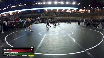 215 lbs Semifinal - Sawyer Bartelt, South Dade vs Kaleb Ivie, Merritt Island