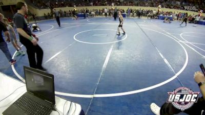 70 lbs Round Of 16 - Kaleb Watts, Bison Takedown Club vs Kale Elledge, Lions Wrestling Academy