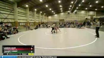 67 lbs Placement (16 Team) - Timmery Condit, Bear Cave vs Landon Adam, Warriors Of Christ