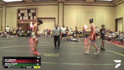 170 lbs Round 1 (6 Team) - JP Capasso, Journeymen vs Noah Colon, Team Alien