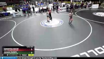 127 lbs Cons. Semi - Samantha Roche, Wolf Den Wrestling Club vs Gianna Munifo, USA Gold Wrestling Club