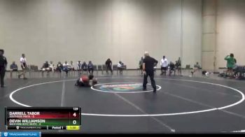 129 lbs Round 4 (6 Team) - Darrell Tabor, Southside Mafia vs Devin Williamson, Backyard Boyz White