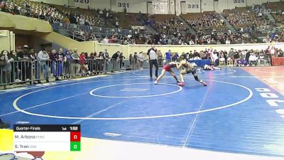 108 lbs Quarterfinal - Marli Arbona, Ponca City Wrestling vs Skylar Tran, Union Girls JH