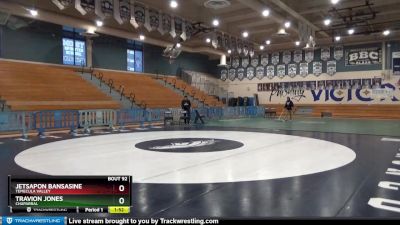 160 lbs Semifinal - Travion Jones, Chaparral vs Jetsapon Bansasine, Temecula Valley