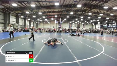 145 lbs Round Of 64 - Tyler Hood, VA vs Brian Papcun, GA