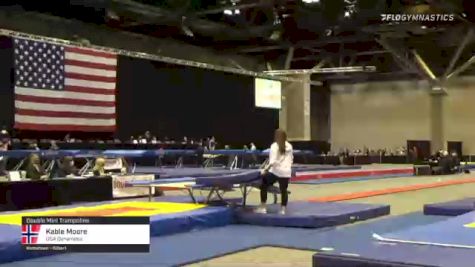 Kable Moore - Double Mini Trampoline, USA Dynamites - 2021 USA Gymnastics Championships