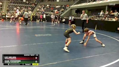 55 lbs Quarterfinal - Leo Nielsen, The Best Wrestler vs Dake Zwanziger, Immortal Athletics WC