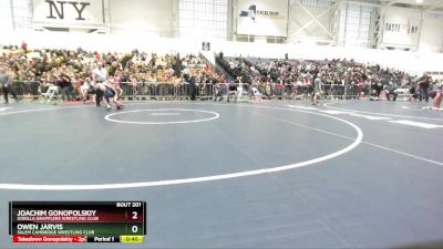 47 lbs Quarterfinal - Owen Jarvis, Salem Cambridge Wrestling Club vs Joachim Gonopolskiy, Gorilla Grapplers Wrestling Club