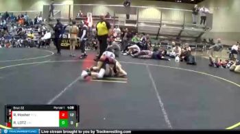 117 lbs Round 6 (8 Team) - RYLEY LOTZ, Elite Athletic Club vs Ryan Mosher, MI Pittbulls