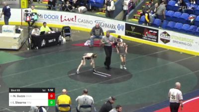 103 lbs Round Of 64 - Nick Guzzo, Council Rock North vs Ian Stearns, Titusville