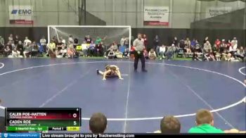 80 lbs Semis & 1st Wrestleback (8 Team) - Caden Roe, South Dakota Storm vs Caleb Poe-Hatten, Montana Maroon