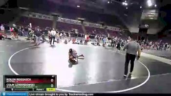 67 lbs Round 1 (10 Team) - Colin Lewandowski, Black Fox Wrestling Academy vs Kollin Roggasch, NE Titans