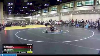 170 lbs Round 3 (10 Team) - Alan Caray, Wildcat Nation vs Zaden Heck, Team Montana