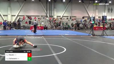 125 lbs C Of 16 #2 - Louie Hayes, Virginia vs Jacob Schwarm, Northern Iowa