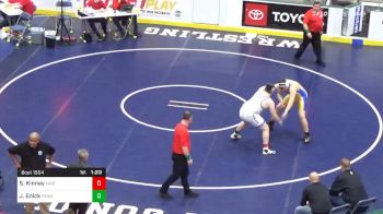 252 lbs Final - Sean Kinney, East Stroudsburg vs Joseph Enick, Penn Trafford