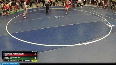 79 lbs Quarterfinal - Bowdee McPherson, JWC vs Ford Thornton, Wasatch WC