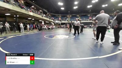 101 lbs Cons. Round 2 - Jaden Bradley, DeKalb vs Waleed Shaar, Lockport