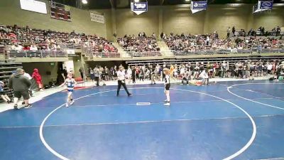 87 lbs Champ. Round 1 - Trexden Olsen, Beaver vs Parker Peterson, SONS OF ATLAS