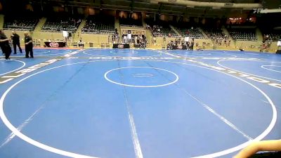 52-55 lbs Rr Rnd 4 - Oria Parker, Tulsa Blue T Panthers vs Emmert Jones, Henryetta Knights Wrestling Club