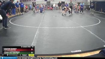 66 lbs Round 3 - Colin Satterfield, Eastside Youth Wrestling vs Colton Rainey, Team Bear Wrestling