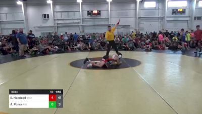 95 lbs Pools - Ethan Halstead, Backyard Brawlers vs Alex Ponce, Killer Elite