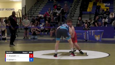 87 lbs Semifinal - Tommy Brackett, New York Athletic Club vs Fritz Schierl, Minnesota Storm