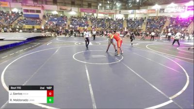 Consi Of 16 #1 - Jesus Santos, Rocky Ford vs Rolando Maldonado, Lamar Middle School