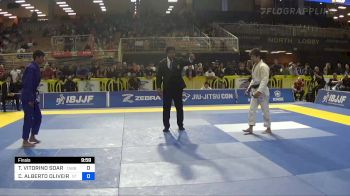 THALISON VITORINO SOARES vs CARLOS ALBERTO OLIVEIRA DA SILVA 2022 Pan Jiu Jitsu IBJJF Championship