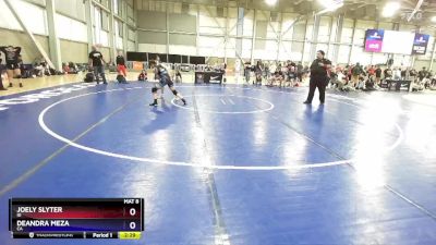 50 lbs Cons. Round 4 - Joely Slyter, ID vs Deandra Meza, CA