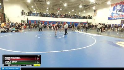 98 lbs Cons. Round 3 - Aiden Figueroa, Kellogg vs Camus Book, Caldwell