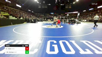 126 lbs Consi Of 16 #2 - Eziequel Vela, Oakdale vs Mateo Ochoa, Martin Luther King