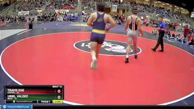 184 lbs Finals (8 Team) - Uriel Valdez, Bend vs Travis Ege, Crater